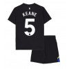 Everton Michael Keane #5 Tredjedraktsett Barn 2025-26 Kortermet (+ korte bukser)